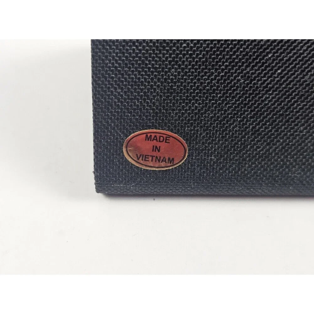 Kirkland Signature Black Triangle Eyeglass Glasses Magnetic Fabric Case